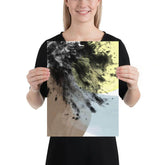 Abstract Splash Mid Century Modern Art illustration Matte Poster, Poster, $ 38.50, A Moment Of Now™